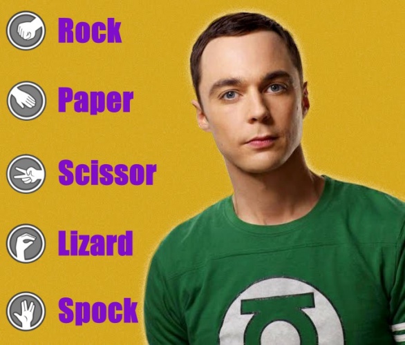 Rock, Paper, Scissor, Lizard, Spock Game